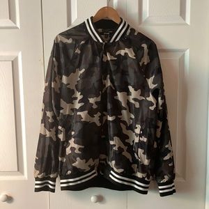 Camo Bomber Jacket